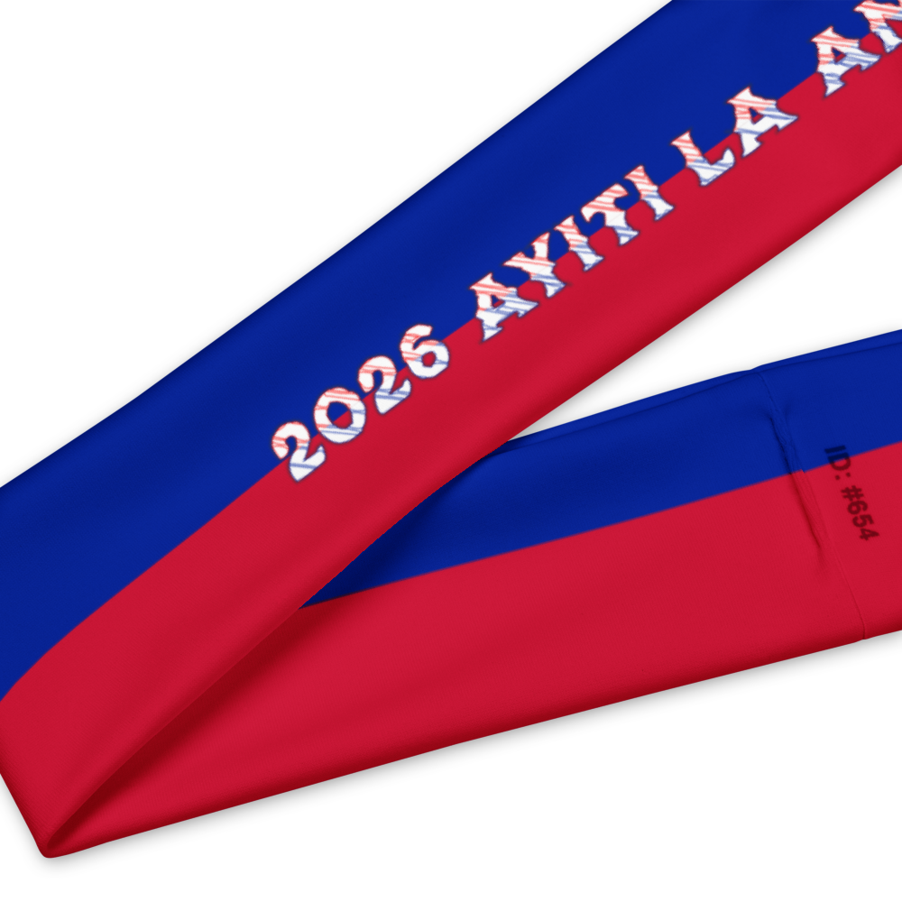 Headband “2026 AYITI LA AN BÈT” | CDM 2026