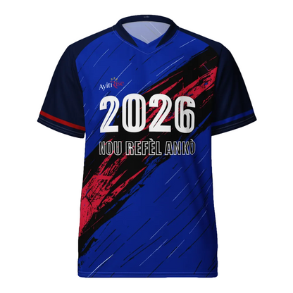 Jersey Lifestyle “2026 NOU REFÈL ANKÒ” – Personnalisable (Nom & Numéro)